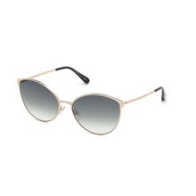 Tom Ford FT0654 60 28b Iconic Oversized Shapes In Premium Metal Sunglasses