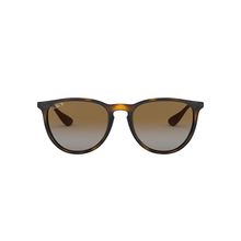 Ray-Ban 0RB4171 Brown Polarized Erika Round Sunglasses (54 mm)
