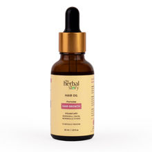 The Herbal Story Hair Growth Oil With Ayurvedic Bhringraj, Onion & Moringa - Thickens, Strengthens