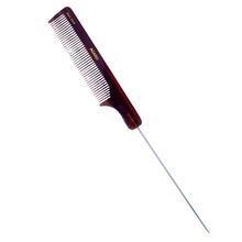 Agaro Hand Made Tail Comb with Brown Steel Pin