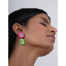 Osvag India Flora Swarovski Earring