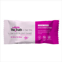 The Whole Truth Vegan Energy Bars - Cocoa Cranberry Fudge - Pack of 6