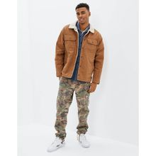 American Eagle Men Brown Workwear Shacket