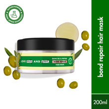 Love Beauty & Planet Bond Repair Hair Mask With Olive Oil & Peptide For Damaged Hair