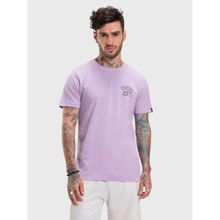 Bewakoof Official Garfield Men's Purple Mr.Chopper Graphic Printed T-shirt