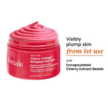 FoxTale Cherry-Collagen Clay Mask - Plumps, Hydrates, Firms & Brightens Skin