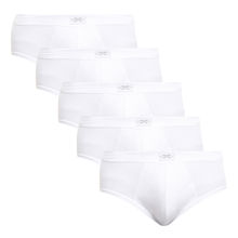 BODYX Pack Of 5 Solid Briefs In White