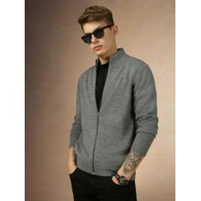 Dennis Lingo Full Sleeve Mock Collar Solid Slim Fit Men Sweater