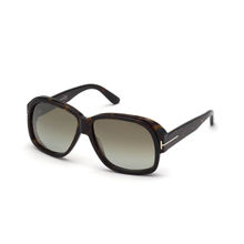 Tom Ford Sunglasses Brown Plastic Sunglasses FT0837 60 52G