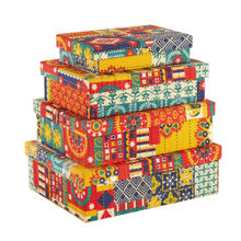 Chumbak Floral Swirls Storage Box Combo Set