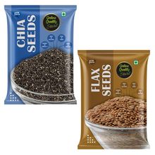 Online Quality Store Flax Seeds & Chia Seeds Combo
