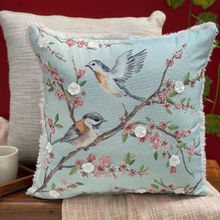 Ame decorative cushion cover, Romantic Sakura - Bella Vida Collection - 18x18
