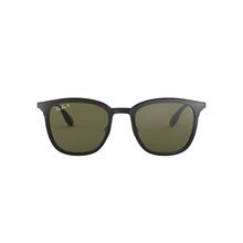 Ray-Ban 0RB4278 Light Green Polarized Highstreet Square Sunglasses (51 mm)