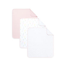 Mothercare Confetti Party Jersey Blankets - Pack of 3