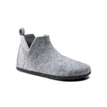 Birkenstock Andermatt Wool Felt Gray Flat Boots