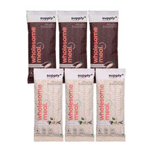 Supply6 Plant-Based Wholesome Vanilla Meal Replacement for Vital Nutrition & Weight Management Combo