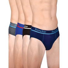 Frenchie Pro Mens Cotton Briefs Assorted Colours (Set Of 4)