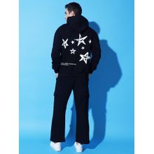 Griffel Star Oversized Black Tracksuit (Set of 2)