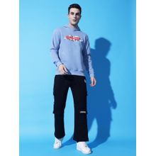 Griffel Cloud Regular Fit Sky Blue Tracksuit (Set of 2)