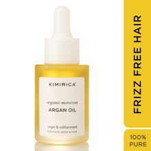 Kimirica 100% Natural Cold Pressed Moroccan Argan Oil For Frizz Free Hair & Skin Nourishment
