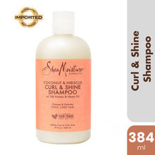 Shea Moisture Coconut & Hibiscus Curl & Shine Shampoo