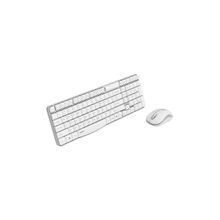 Rapoo X1800S Wireless Keyboard and Mouse, Anti-Fade & Spill-Resistant Keys - White