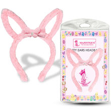 Majestique Furry Rabbit Long Ears Bunny Headband - Multi Color