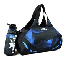 GODS Creed - Premium 35 Litter Foldable Polyester Water Resistant Fabric Duffle Bag Colour Blue