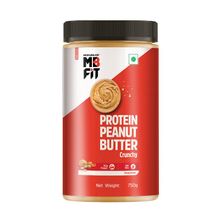 MuscleBlaze High Protein Natural Peanut Butter Unsweetened - Crunchy