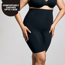 Nykd By Nykaa InvisiBlend™ Seamless High Waist Tummy & Thigh Shapewear-NYSH31-Black