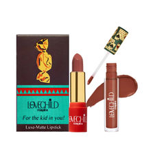 LoveChild Masaba - Liquid & Matte Lipstick Combo- Perfect Chocolate