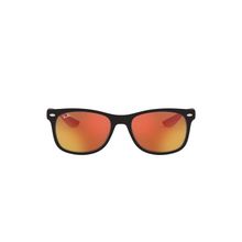 Ray-Ban Kids Unisex UV Protected Orange Lens Square Sunglasses - 0RJ9052S100S6Q47