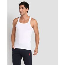 U.S. POLO ASSN. Pure Cotton Ribbed Ev006 Vest