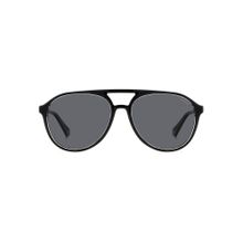 Polaroid Unisex Grey Round Full Rim Uv Protection Sunglass-2067307C556M9 (56)