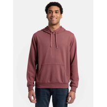 Jockey UM54 Men Super Combed Cotton Rich French Terry Hoodie Sweatshirt - Wild Ginger