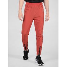 Chkokko Men Casual Trackpant with Lower Pocket Rust