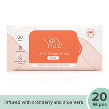 Nua Gentle Intimate Wipes pH 3.5 | 100% Biodegradable