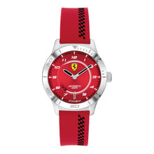 Scuderia Ferrari ACADEMY 0810028 Analog Red Dial Watch for Men
