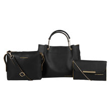 Bagsy Malone Black Women Tote Combo Set Of 3