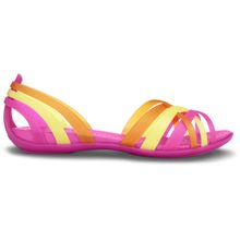 Crocs Pink Translucent Flats (Euro 38-39)