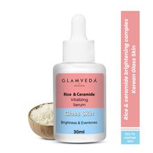 Glamveda Glass Skin Rice & Ceramide Vitalizing Serum