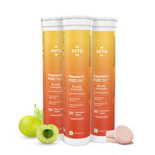 Setu Vitamin C Fizz Effervescent Tablets - Orange