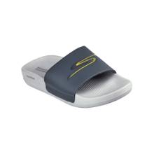 SKECHERS Men Charcoal Hyper Slide Sliders