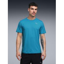 Puma Graphics Running Faster Mens T-shirt - Blue