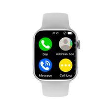 BOSTON LEVIN Smart Watch with Bluetooth Calling, TFT 1.83", IOS9.0+, Full Screen Touch, Silver
