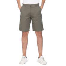 Arrow Sports Men Grey Mid Rise Solid Shorts