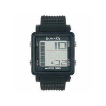 Sonata NL77043PP02A Grey Dial Digital Watch For Men NL77043PP02A