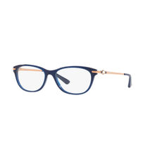 Vogue Eyewear Timeless Eyeglass Frames 0Vo2925Bi239553- Cat Eye- Blue Frame- Clear Lens (53)