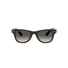 Ray-Ban Junior Sole Sunglasses 0Rj9066S100-1147- Square- Black Frame- Grey Lens (47)