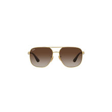 Ray-Ban Core Sunglasses 0Rb3678I001-1358- Square- Gold Frame- Brown Lens (58)